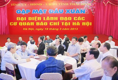 Gặp mặt đại diện lãnh đạo các cơ quan báo chí Trung ương tại Hà Nội 